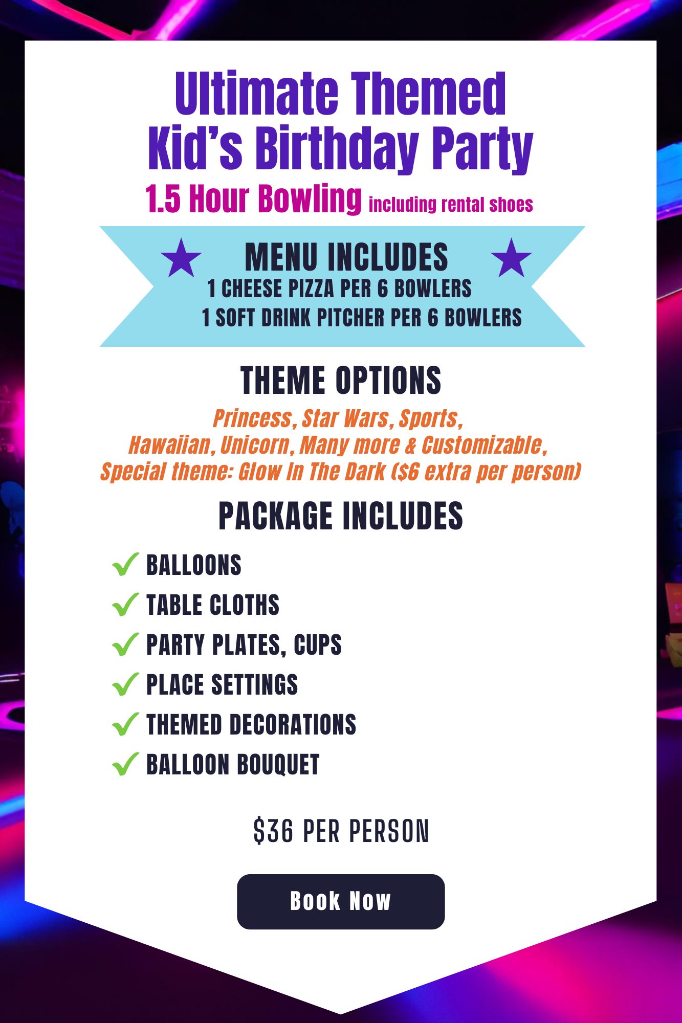 Kids B-Day Ultimate Package