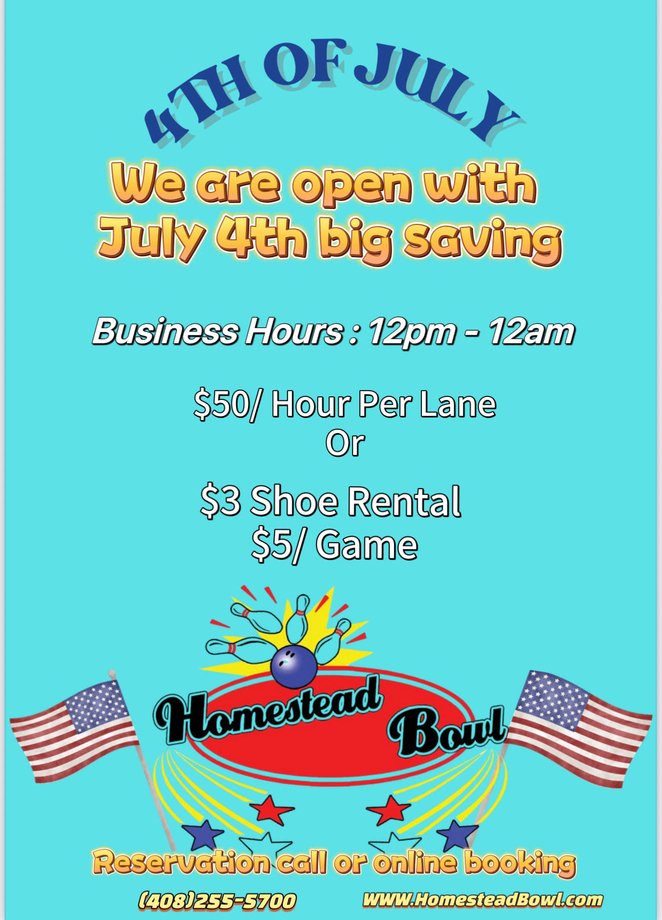 Fourth of July 2025, Come on in!