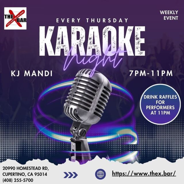 Make Thursdays your new favorite night because we are bringing it back for round 2 of Karaoke every Thursday night starting at 7pm here at Homestead Bowl & The XBAR!
