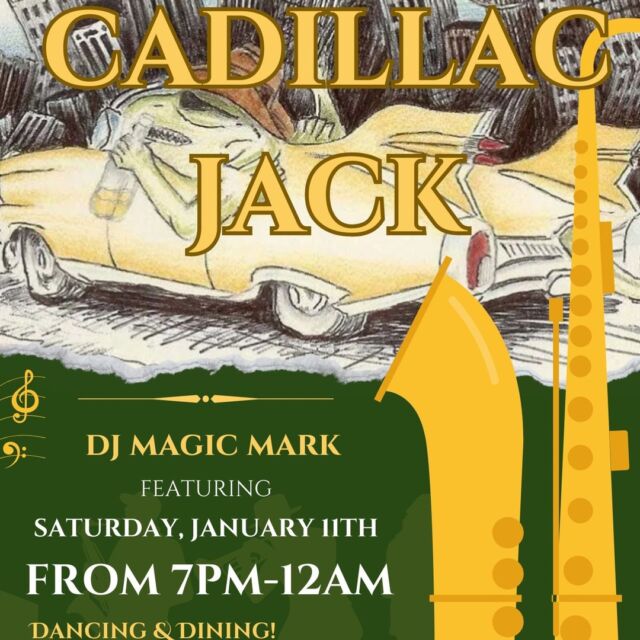 🚨🎶 Live Music Alert! Get ready, Cupertino! Cadillac Jack is rolling into X Bar on January 11, 2025, from 7 PM - 12 AM for a night of dance-worthy tunes and unforgettable vibes! 🎸✨

From classic hits to current favorites, this San Jose-based band knows how to bring the energy with their signature mix of R&B, Blues, Rock, and Pop. Whether you're a dance floor pro or just looking for a great time, this is the night to be at X Bar! 💃🕺

📍 X Bar | Cupertino, CA
🎟️ Tickets: $20 – Don’t miss it!
Eventbrite: https://www.eventbrite.com/e/1089376176469?aff=oddtdtcreator

Tag your friends and join us for a night of music, fun, and good vibes. 🎤 Let’s make it a party!

#CadillacJackLive #XBarCupertino #LiveMusic #DanceVibes #CupertinoEvents #GoodMusicGoodVibes