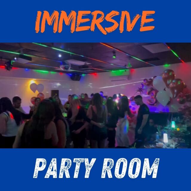 A birthday celebration in the immersive party room. This room can host a variety of events: birthdays, bachelorette parties, celebrations of all sorts! Come book your event today #CupertinoCalifornia #Cupertino #HomesteadBowl #HomesteadBowlAndXBar