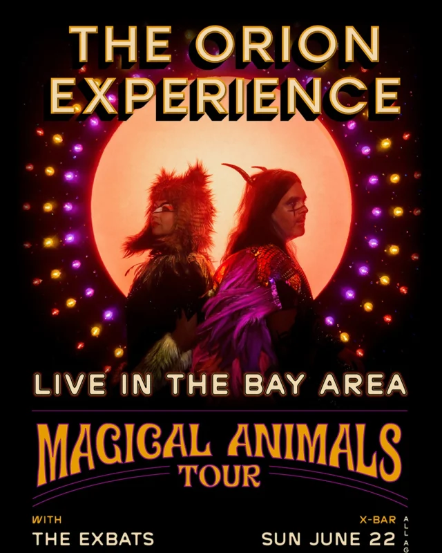 🌟 The Orion Experience is Coming to X Bar in Cupertino! 🌟

Get ready for a night of electrifying indie-pop magic as The Orion Experience takes the stage at X Bar in Cupertino, CA! 🎸✨ With their infectious energy, dreamy melodies, and unforgettable live performances, this is a show you don’t want to miss.

📅 Date: 6/22/2025
⏰ Time: 7pm
📍 Location: X Bar Cupertino

Bring your friends, grab a drink, and let’s dance the night away under the cosmic vibes of The Orion Experience! 💫🔥

#TheOrionExperience #LiveMusic #XBarCupertino #IndiePop #BayAreaEvents #MusicNight

🎶 See you there! 🎶